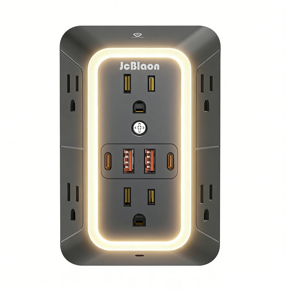 Wall Outlet Extender with USB Ports