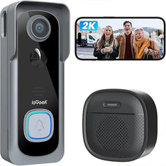 2K Wireless Smart Video Doorbell Camera
