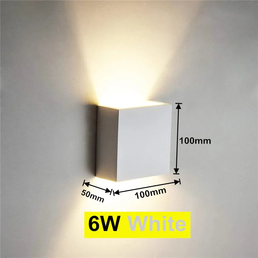 Modern Cube LED Wall Light