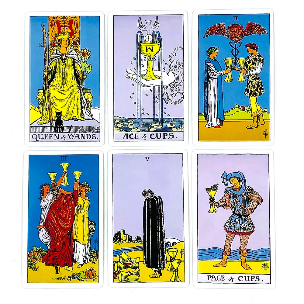 Tarot Card Deck Spiritual Divination Game