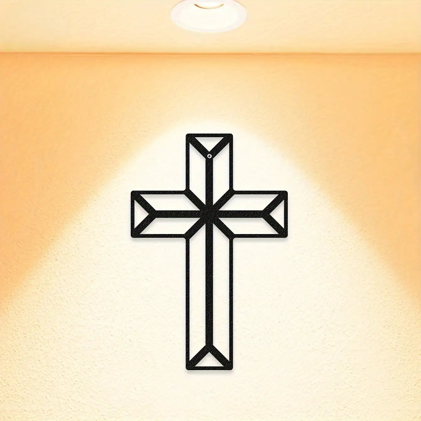 Metal Cross Wall Decor
