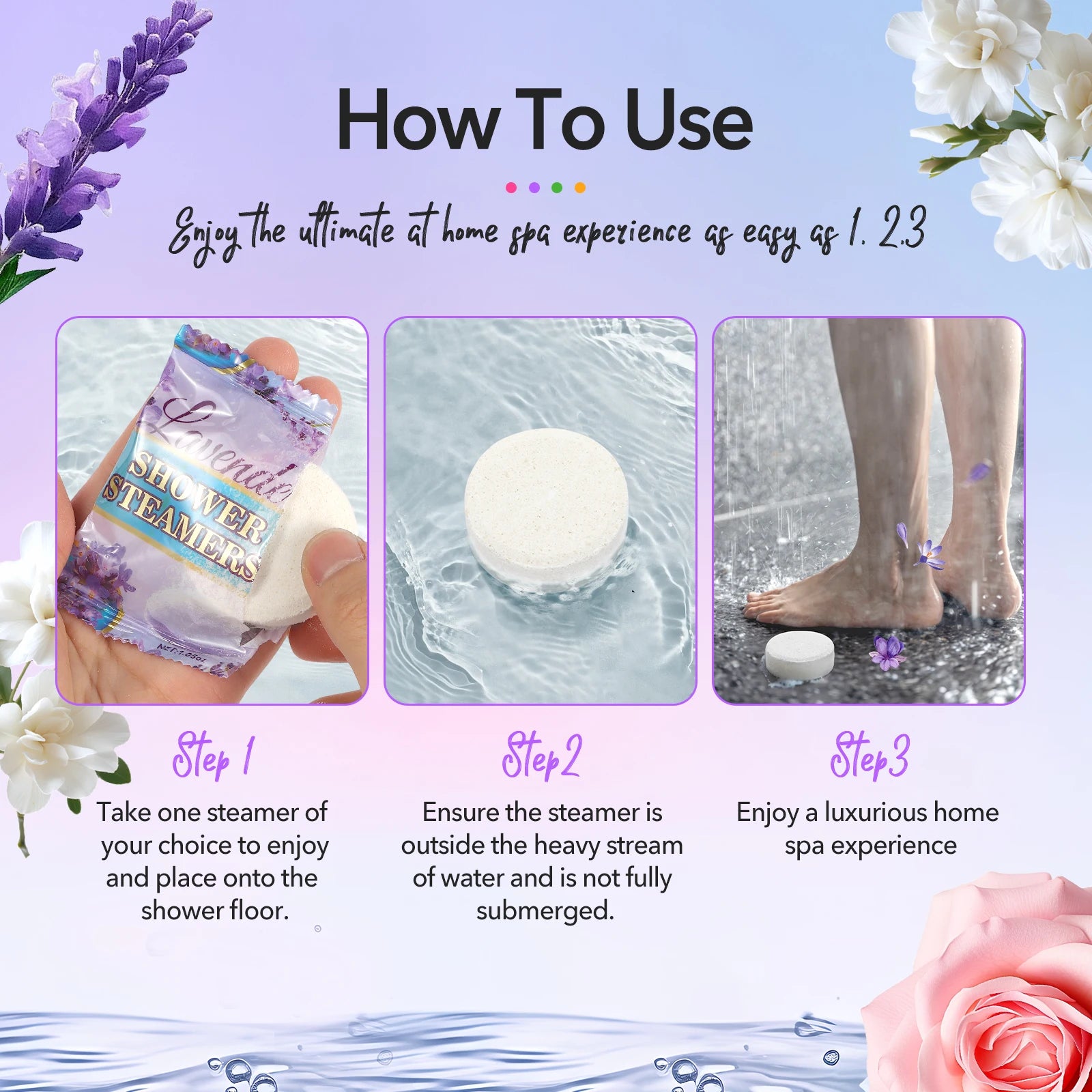 Aromatherapy Shower Steamers Set