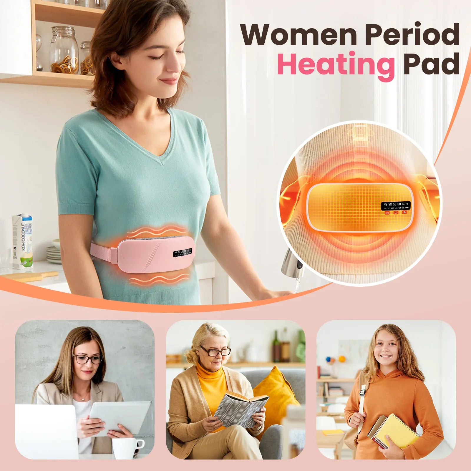 Electric Period Cramp Massager