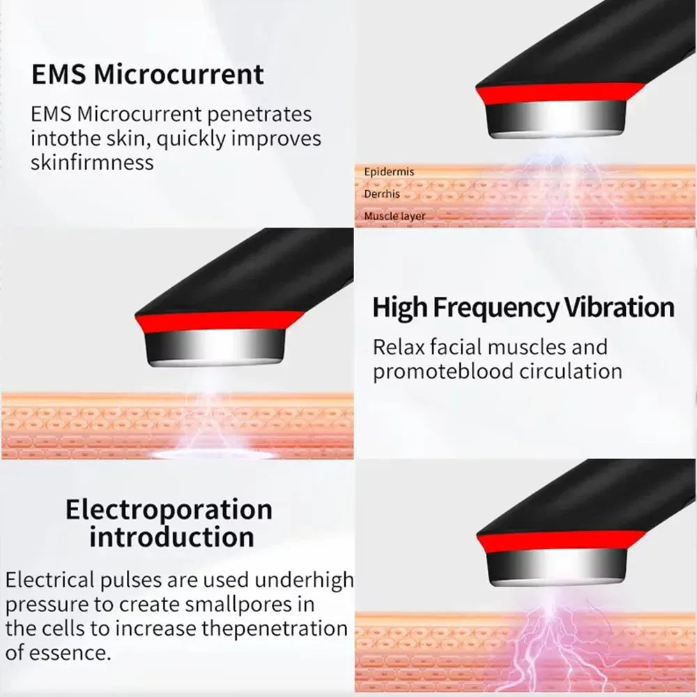 LED Facial Therapy Wand
