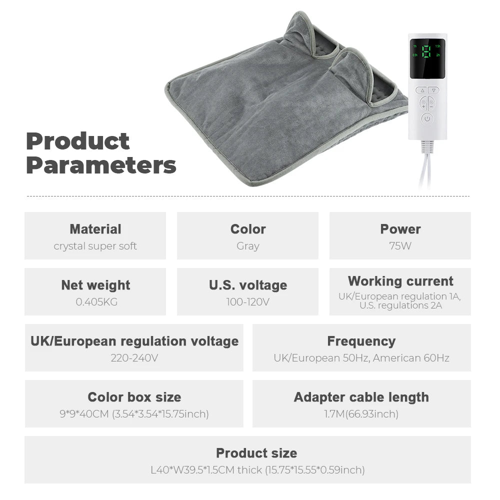 Electric Foot Warmer Pad