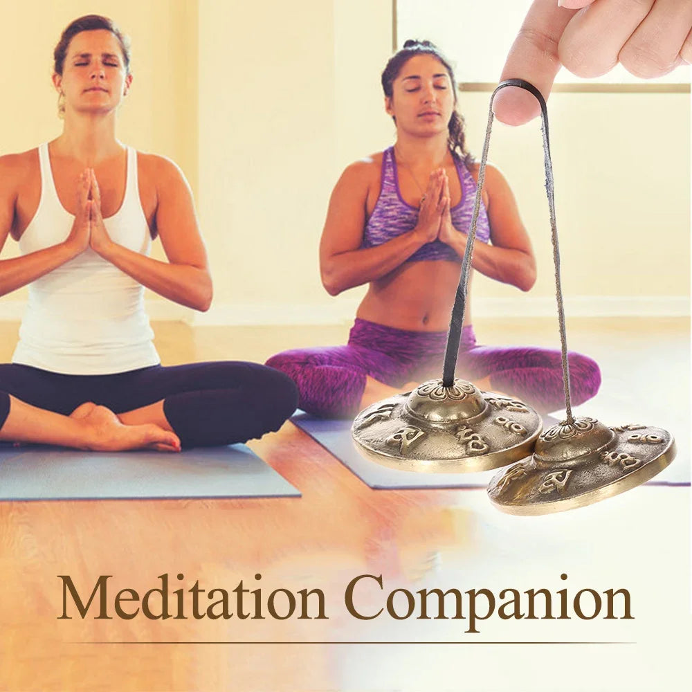 Handcrafted Tibetan Tingsha Meditation Cymbals