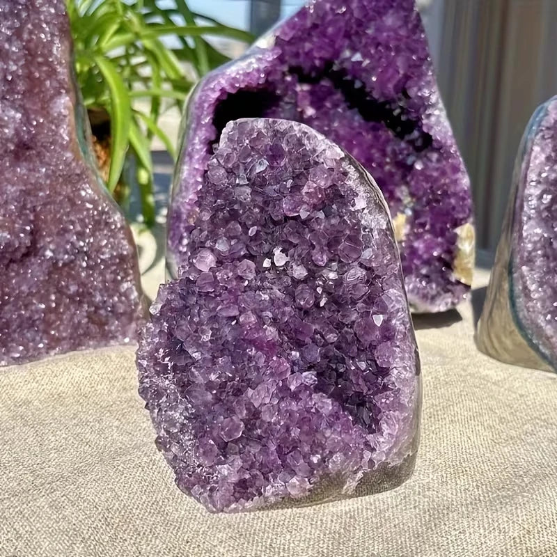 Natural Amethyst Crystal Display Piece