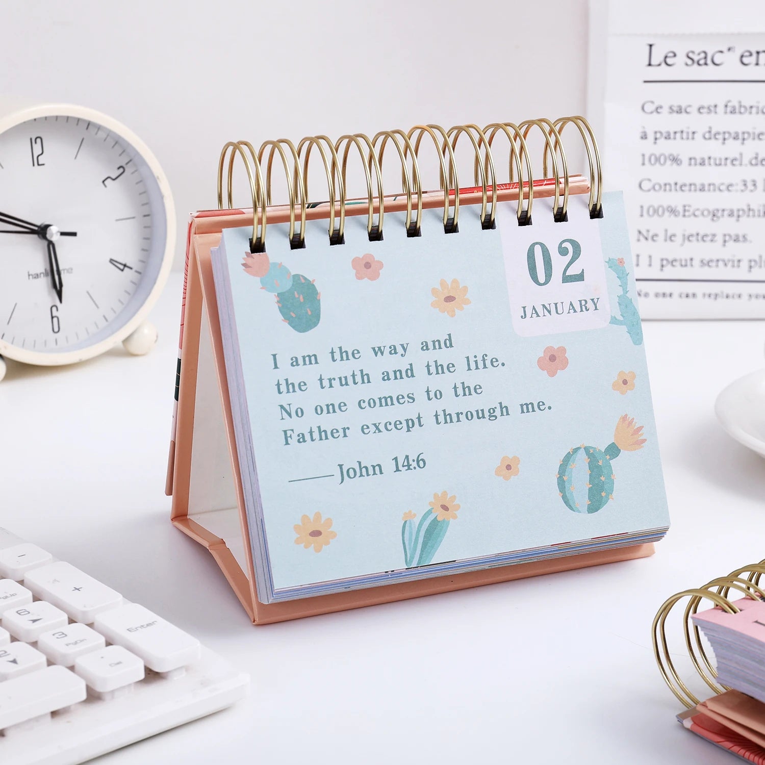 365 Day Scripture Desk Calendar