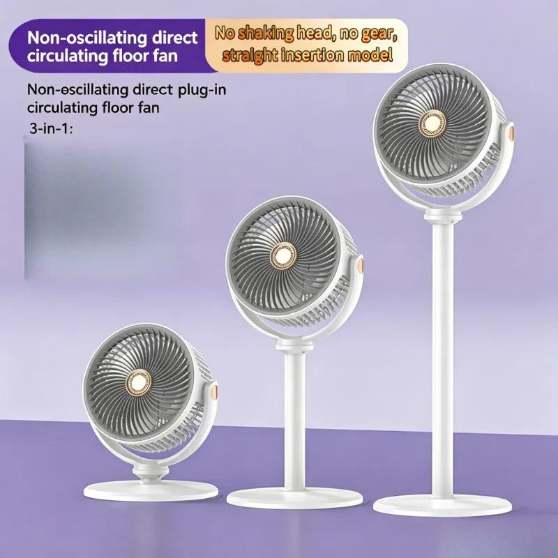 3-in-1 Portable Air Circulator Fan