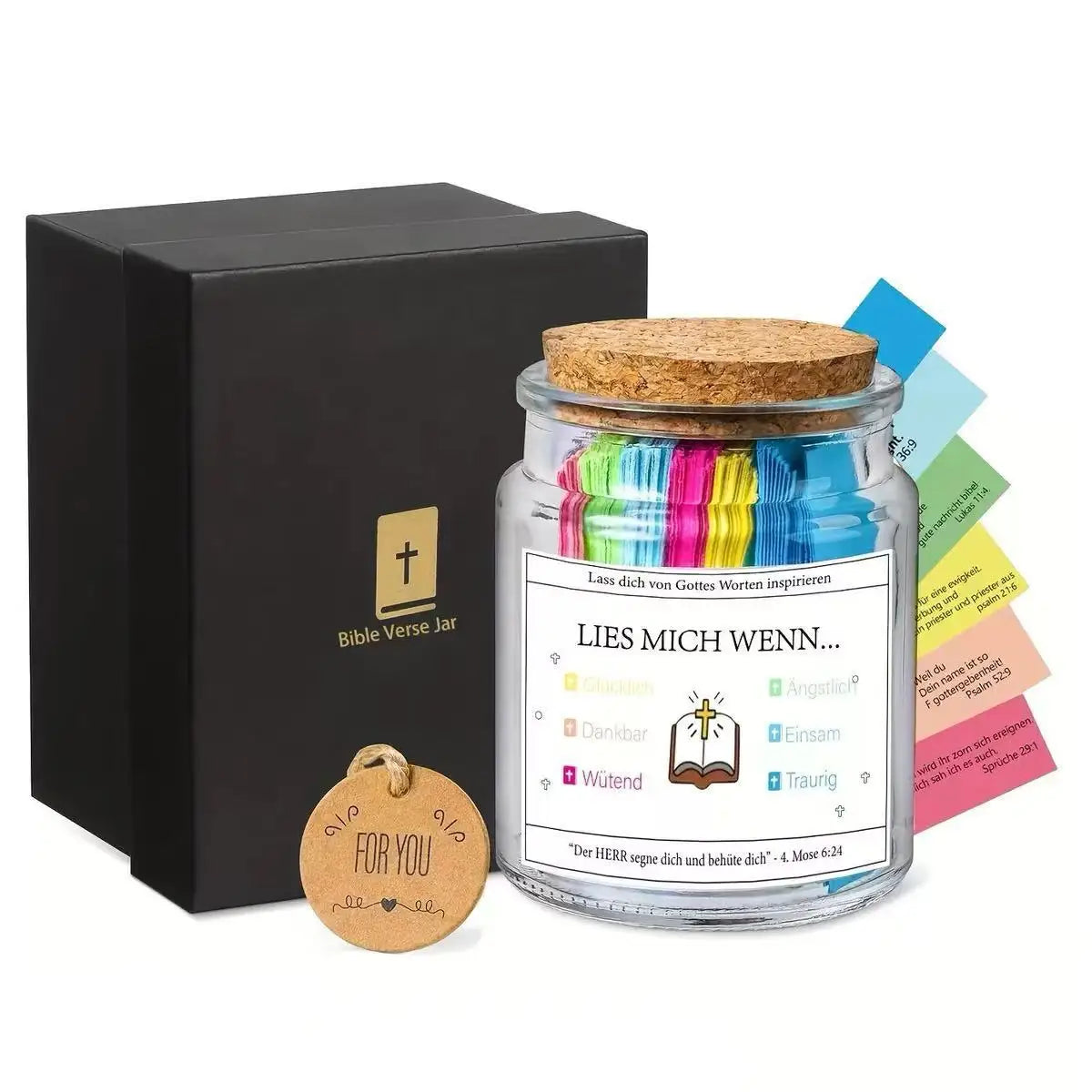 Bible Verse Prayer Jar Spiritual Gift