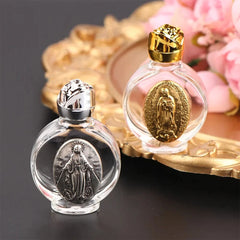 Christian Holy Water Cross Bottle