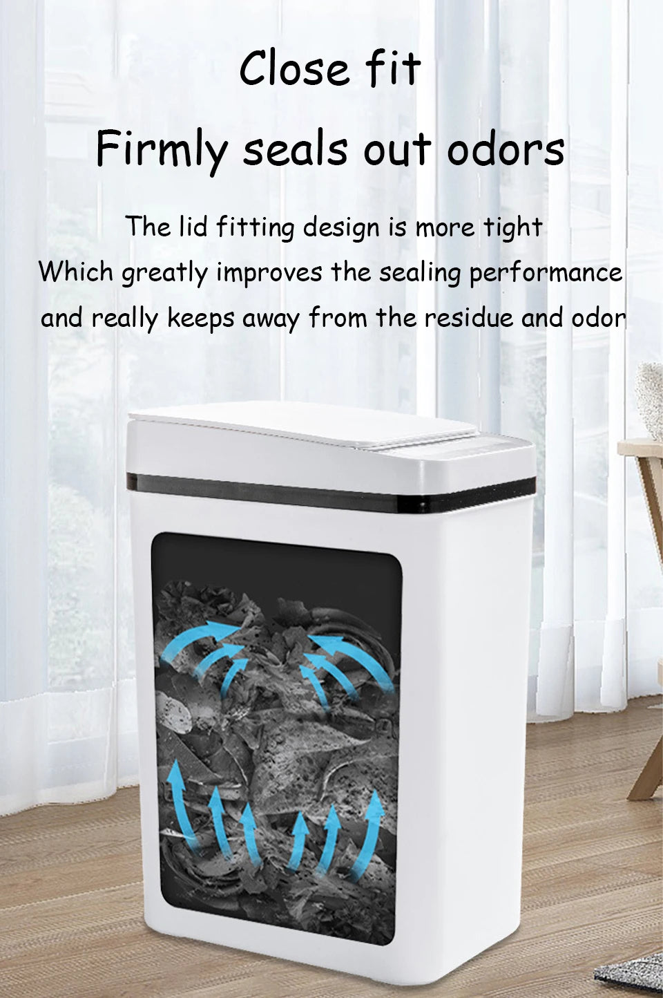 12L Touchless Motion Sensor Trash Can