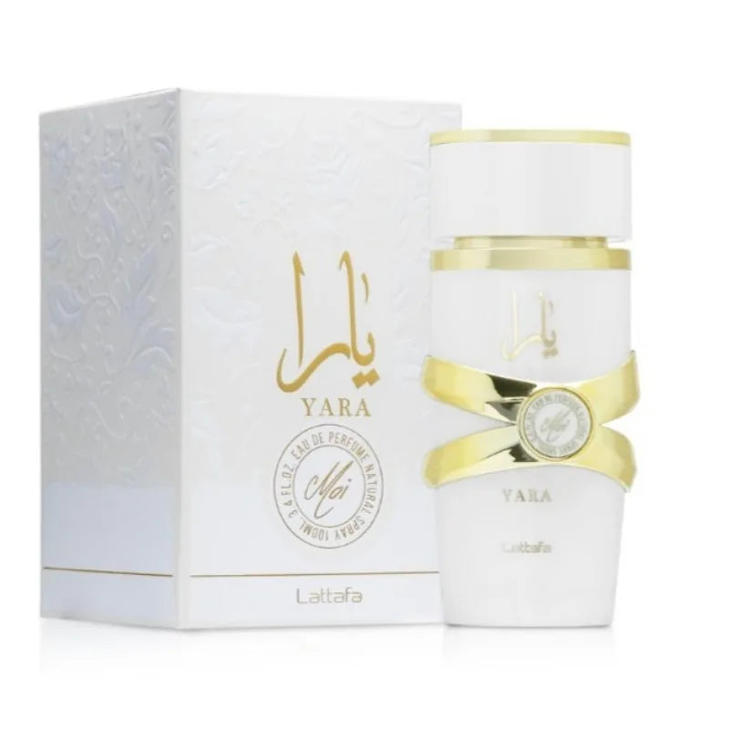 Lattafa Yara Moi Floral Fruity Gourmand Eau De Parfum Fragancia de larga duración para mujer 3.40 onzas