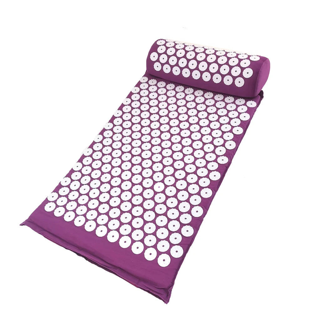 Acupressure Mat & Pillow Pain Relief Set
