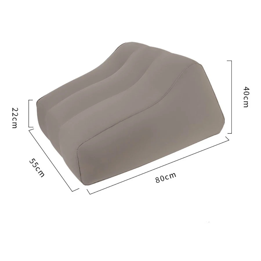 Inflatable leg rest pillow - Adjustable Angle, suitable for office and home rest
