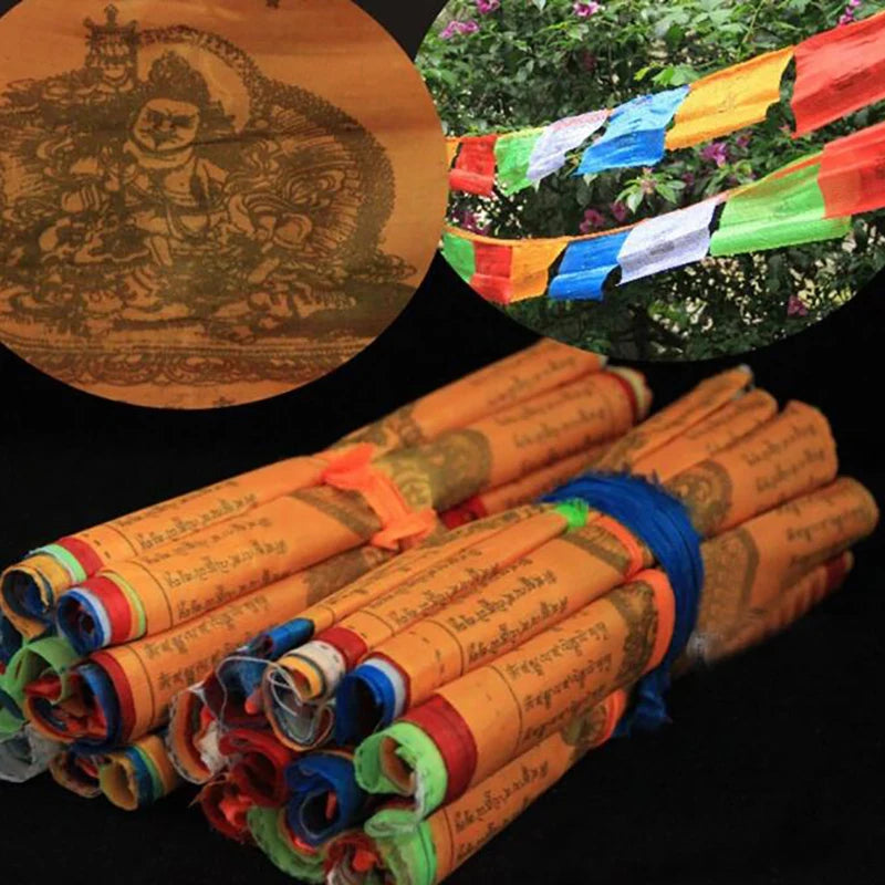 Tibetan Buddhist Prayer Flag Banner Set