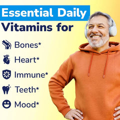 Fulimiks Vitamin D3 K2 Capsules, with Magnesium & Zinc, Support Bone & Dental, Heart, Cardiovascular Health, Immune Defense