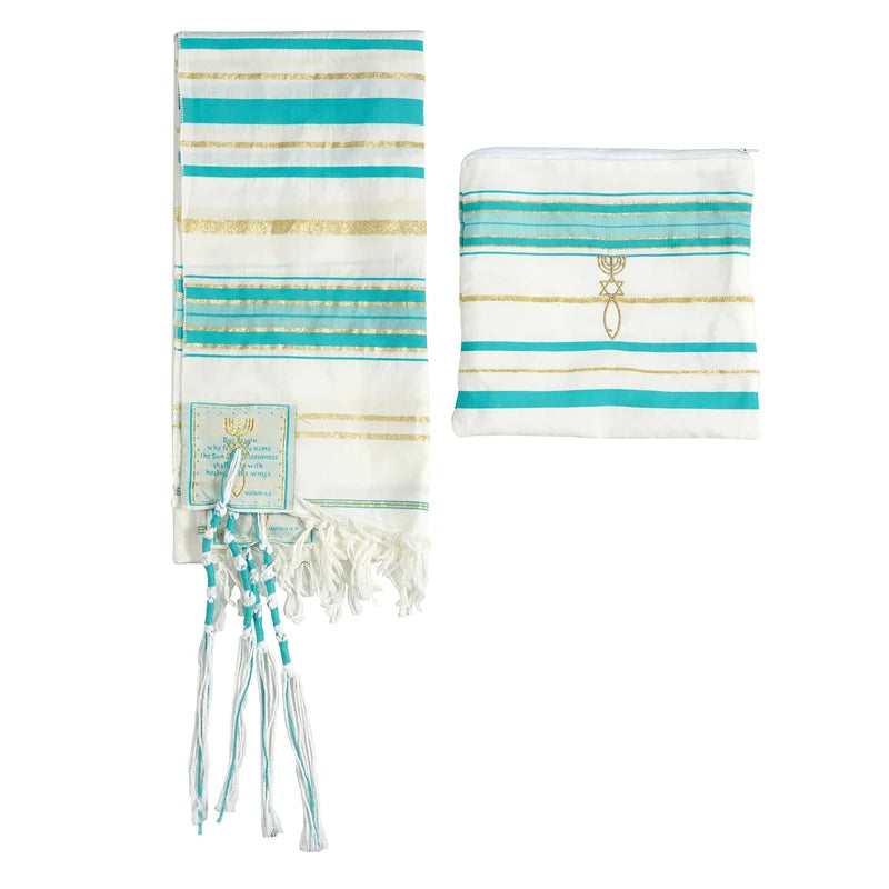 Traditional Jewish Prayer Shawl Tallit Scarf