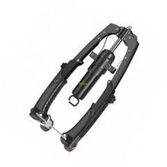 The Hydraulic Arm Exerciser Adjustable Resistance Home Fitness Equipment is a unisex, easy-to-use black device featuring adjustable resistance and visible knobs for precise handling and effective arm training during workouts.