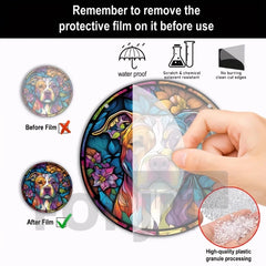 Christian Cross Suncatcher Hanging Decor
