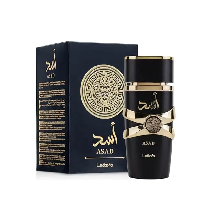 Lattafa Asad for Men Parfum aux phéromones Parfum pour femme arabe Eau de Cologne aux phéromones pour homme Attirer le sexe opposé Anniversaire