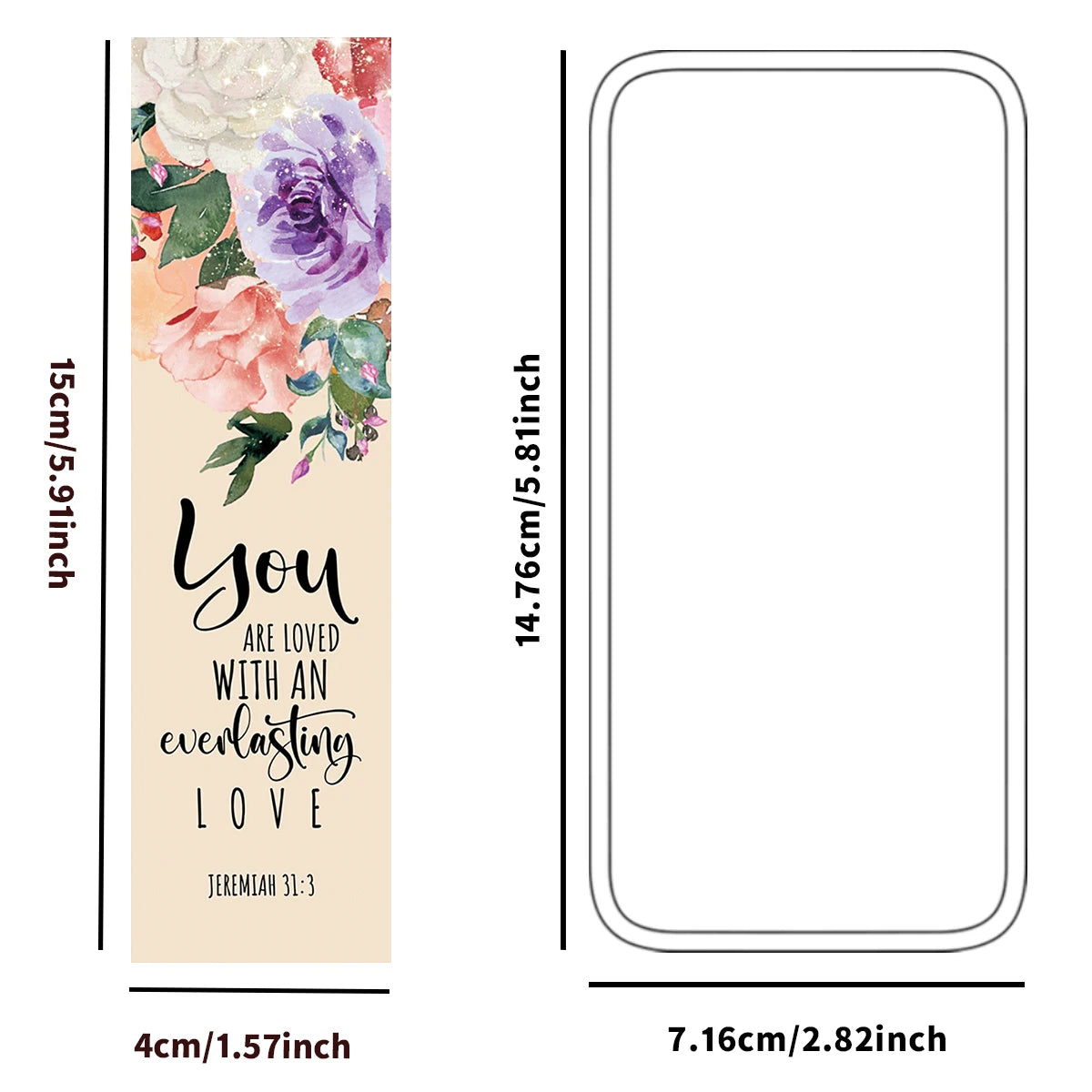 Inspirational Bible Verse Bookmark Set