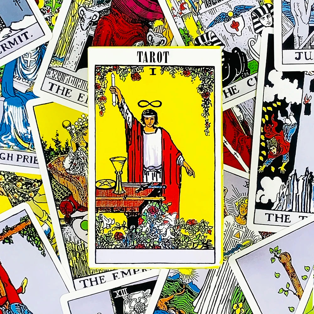 Tarot Card Deck Spiritual Divination Game