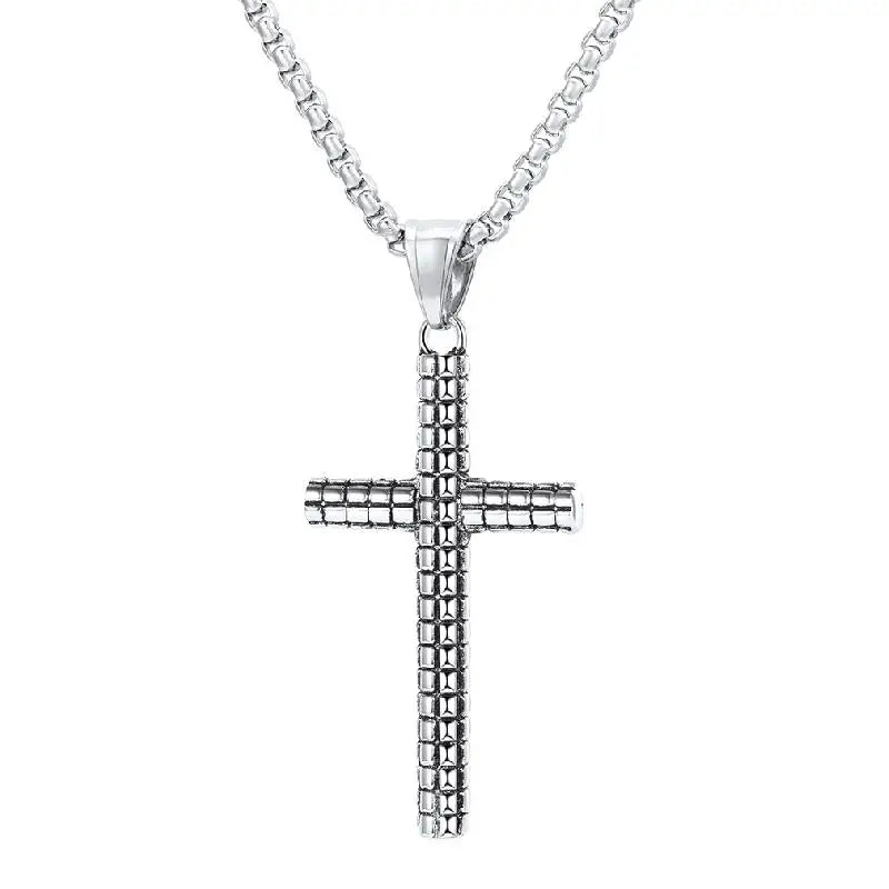 Christian Cross Prayer Necklace Jewelry