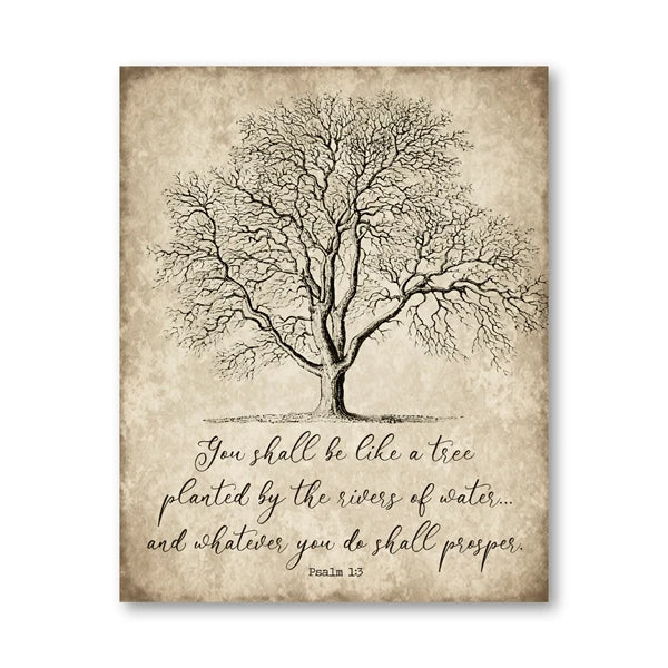 Psalm 91 Bible Verse Canvas Wall Art