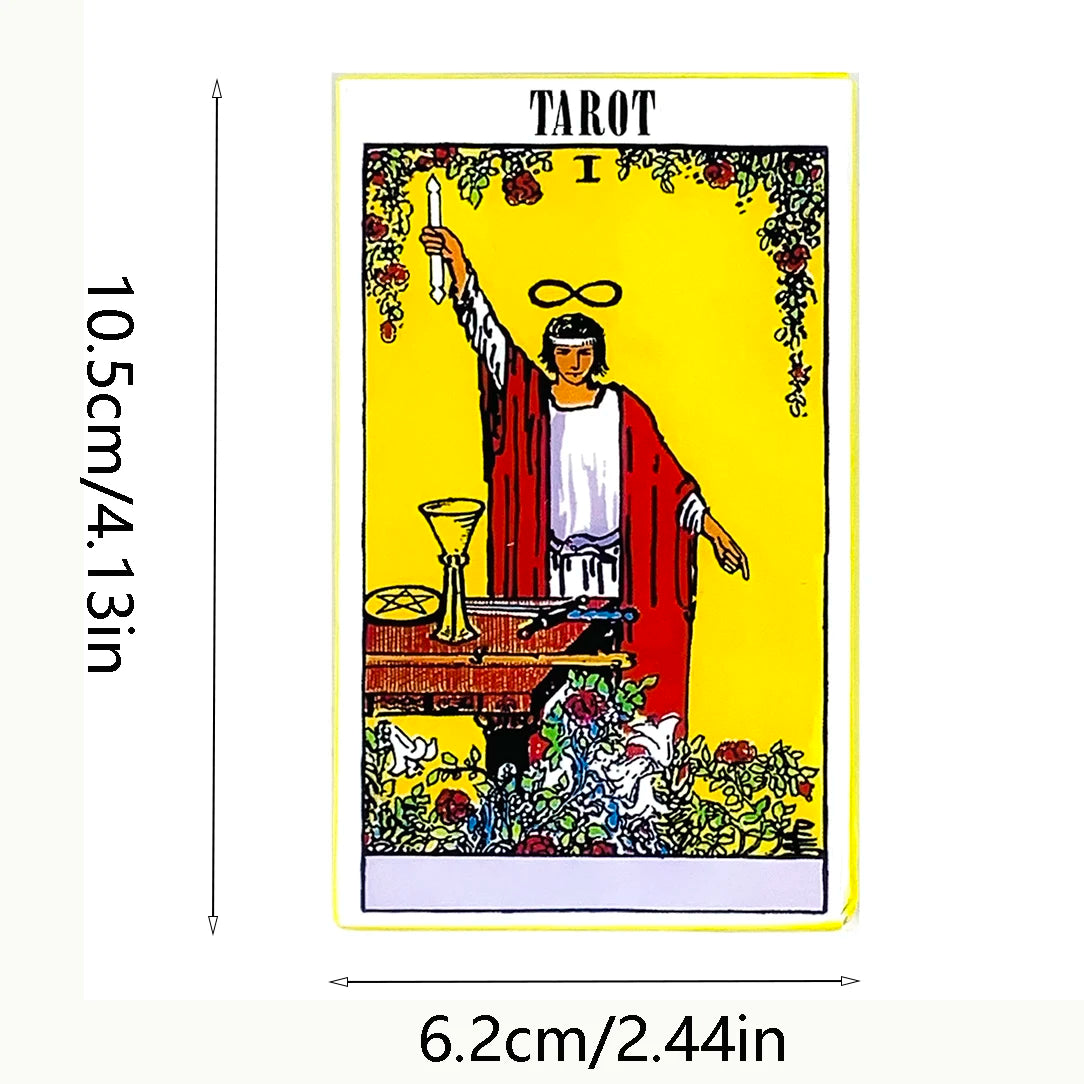 Tarot Card Deck Spiritual Divination Game