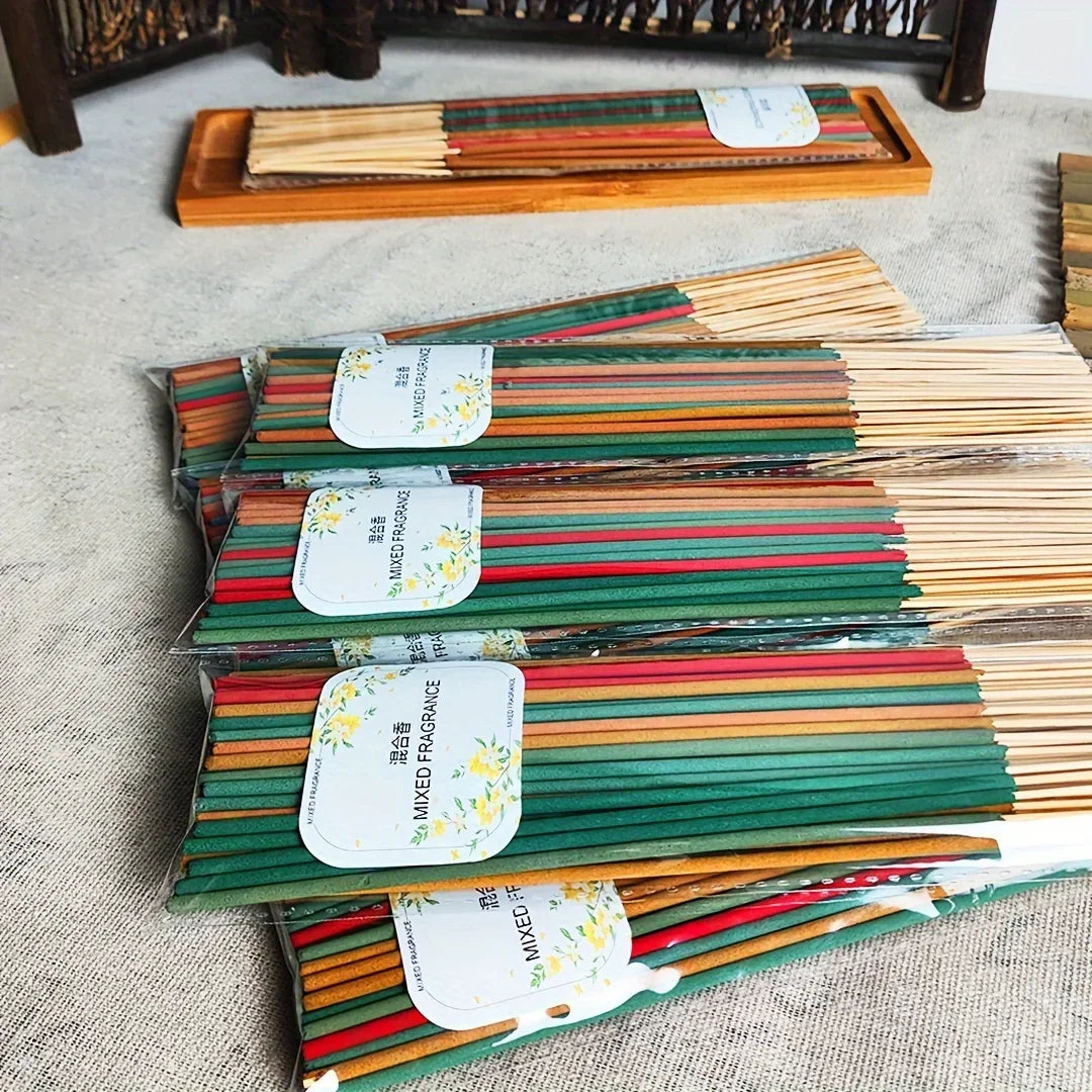 Natural Incense Sticks Set - Fragrances for Meditation