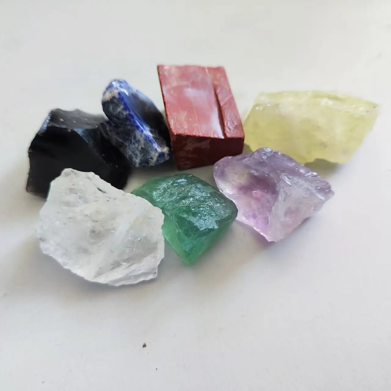 Natural Chakra Healing Crystal Stones Set