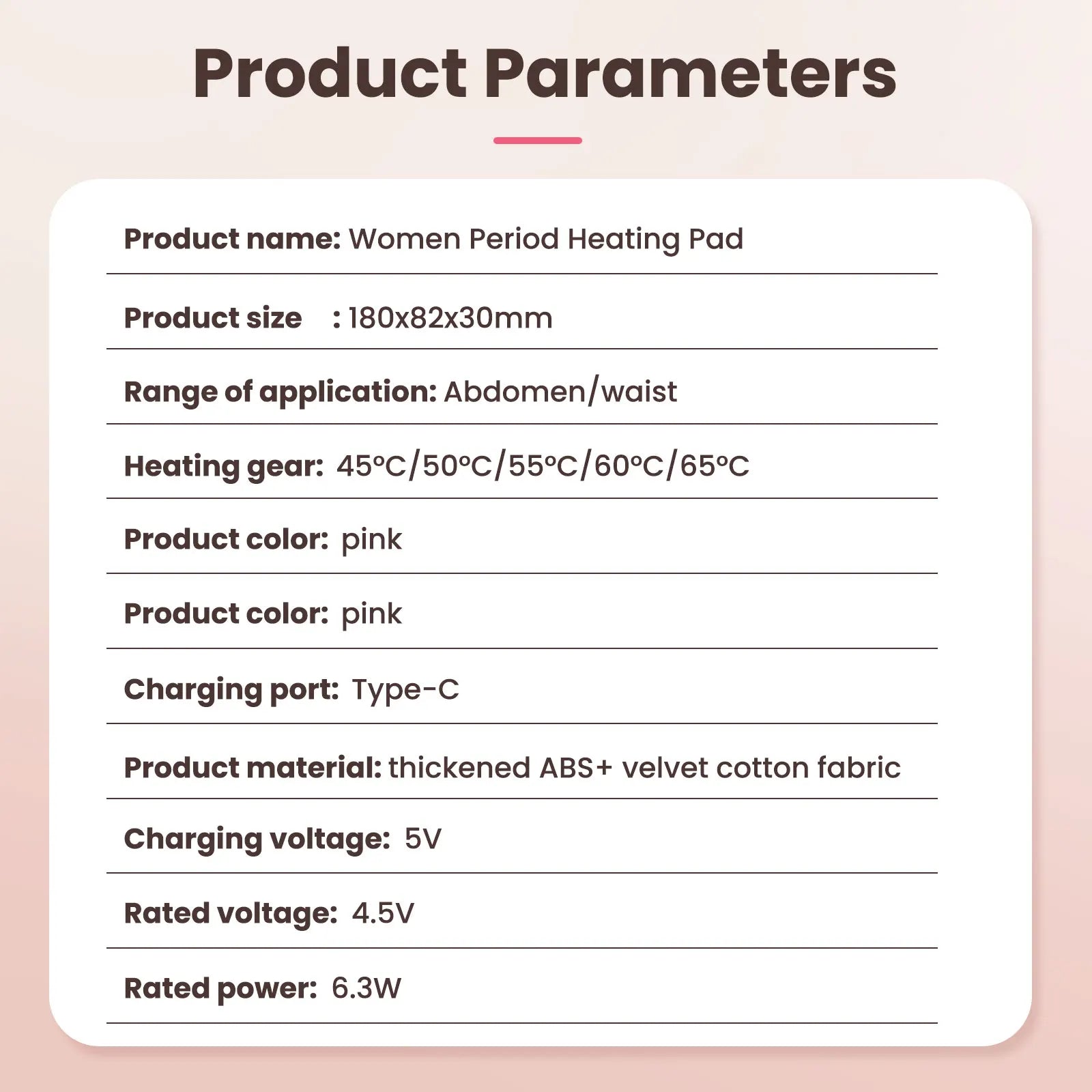 Electric Period Cramp Massager
