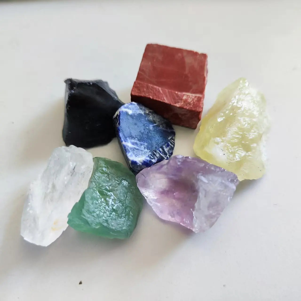 Natural Chakra Healing Crystal Stones Set