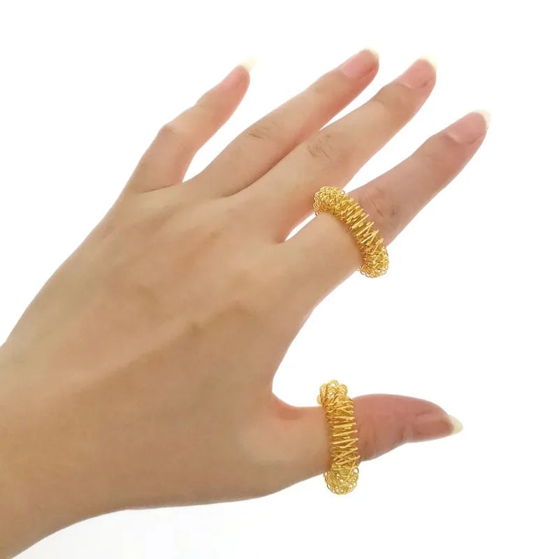 Acupressure Stress Relief Rings