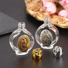 Christian Holy Water Cross Bottle