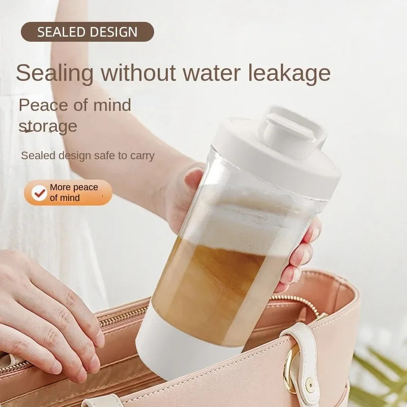 650ml Electric Protein Shaker Bottle and Portable Blender
