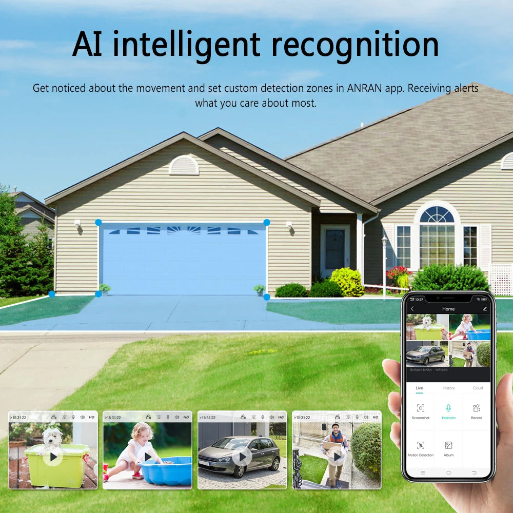 2K Wireless Rechargeable Security Camera