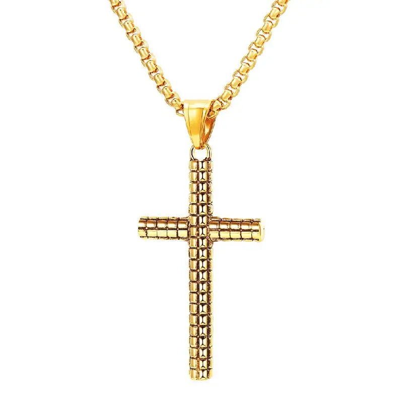 Christian Cross Prayer Necklace Jewelry