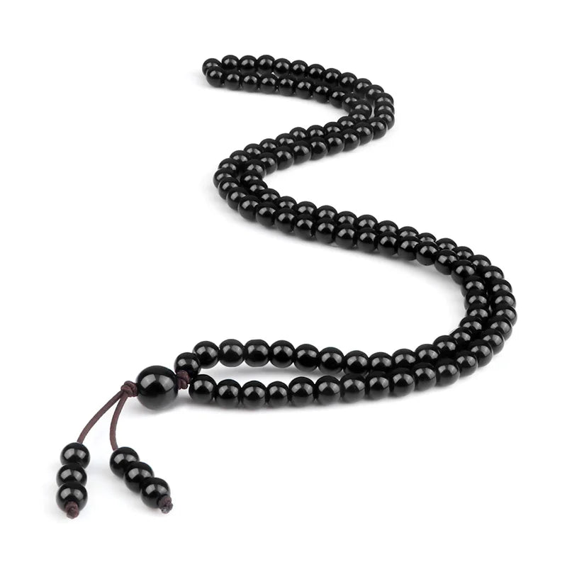 Natural Lava Stone Mala Bracelet