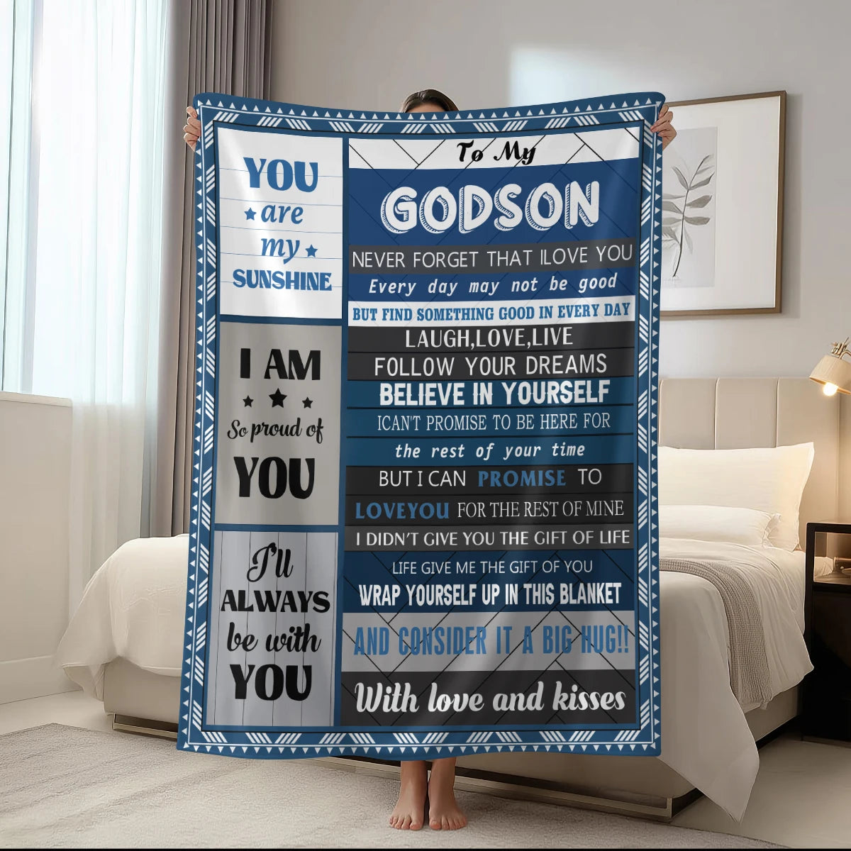 Bible Scripture Inspirational Blanket