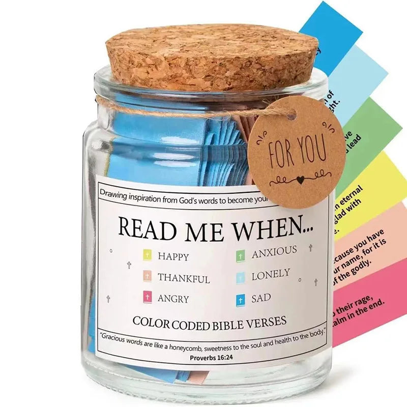 Bible Verse Prayer Jar Spiritual Gift