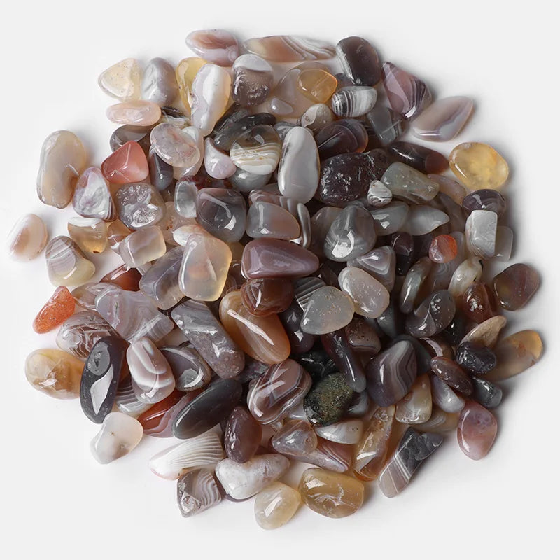Natural Crystal Chip Stone Collection