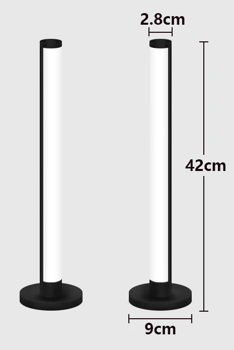 RGB LED Corner Floor Lamp