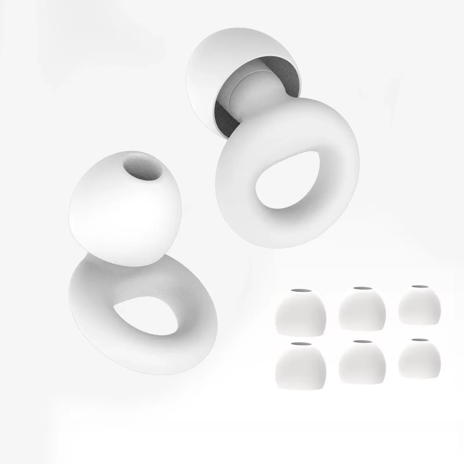Reusable Silicone Noise Reducing Sleep Earplugs
