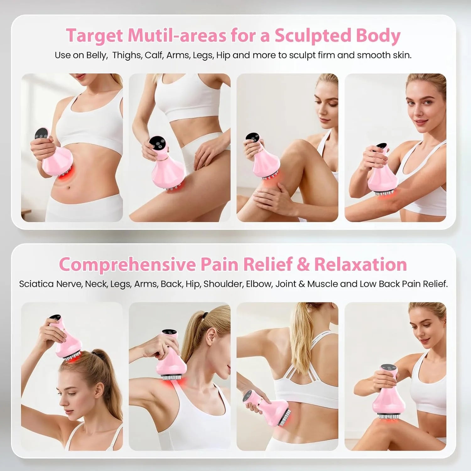 Electric Body Massage Brush