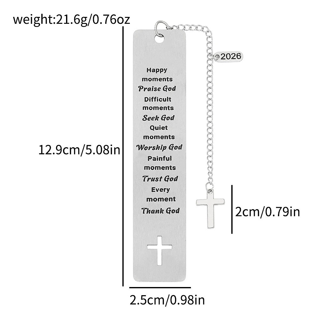 Inspirational Bible Verse Bookmark Gift