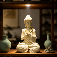 Resin Buddha Meditation Home Decor Statue
