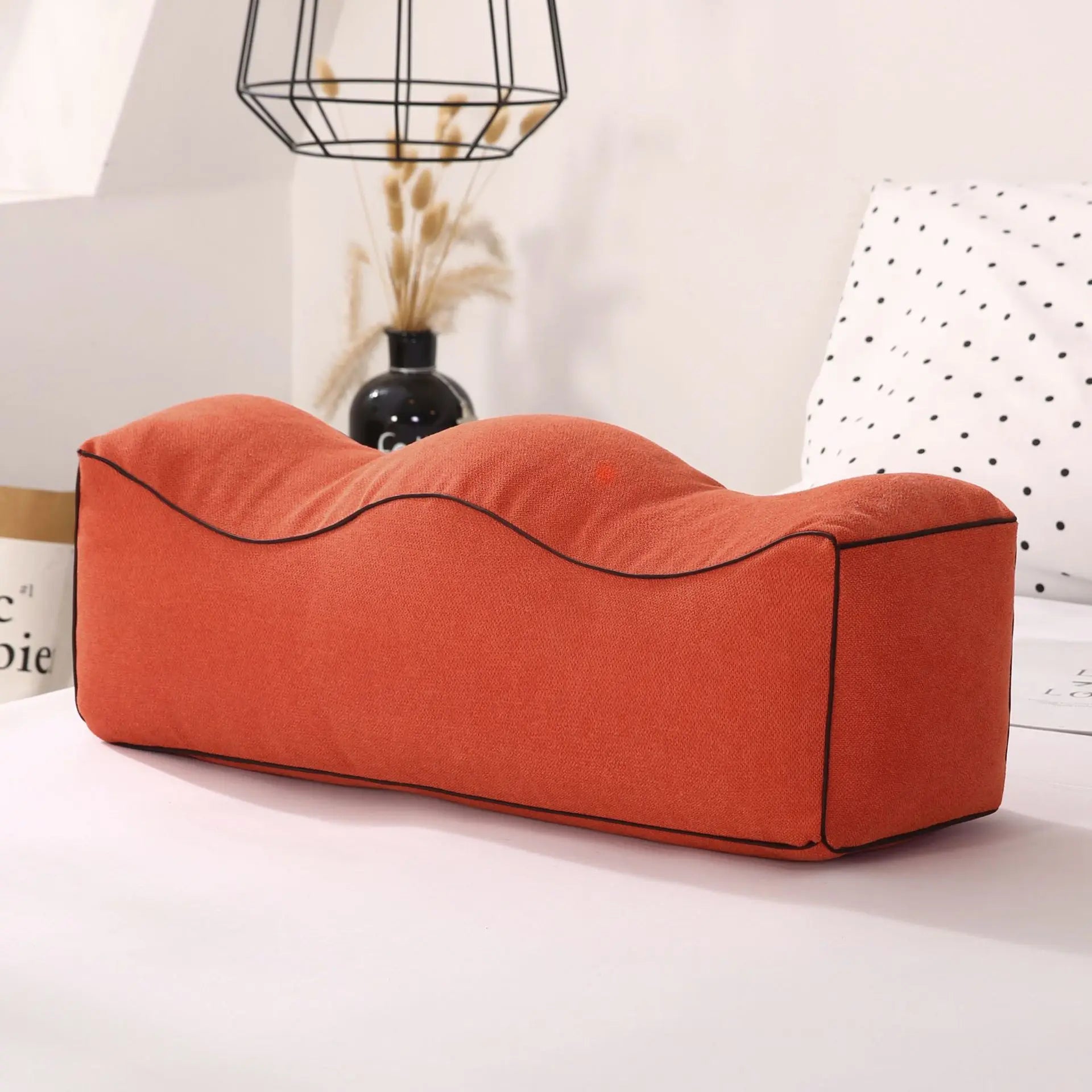 Leg Foot Elevating Pillow Lumbar Support Cushion for Pregnant Orthopedic Sciatica Leg-clamping Pad Message Body Support Pillows