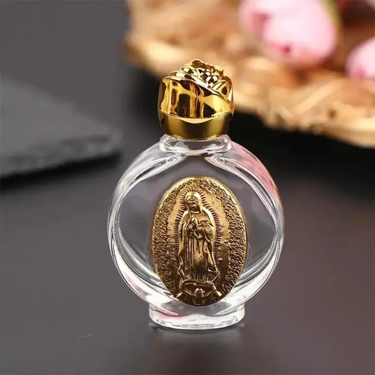 Christian Holy Water Cross Bottle